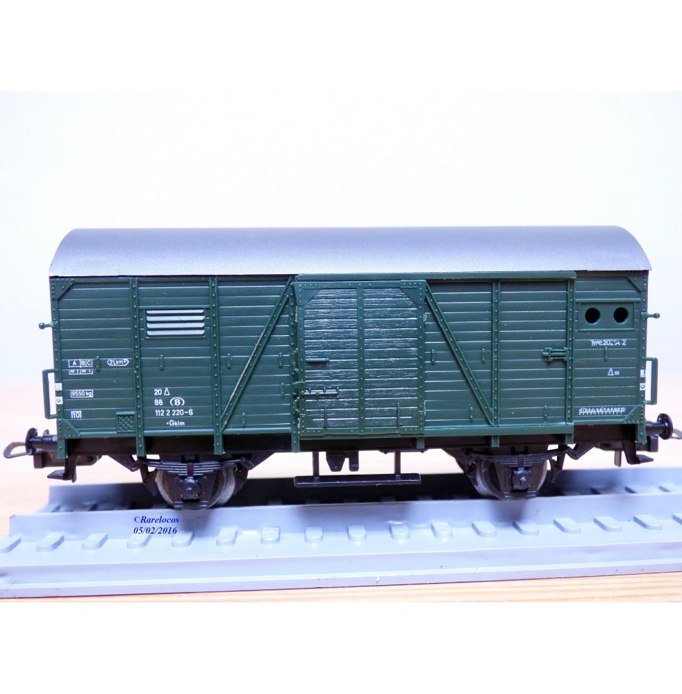 RÖWA 2059, wagon couvert  type Gklm  SNCB   neuf  BO