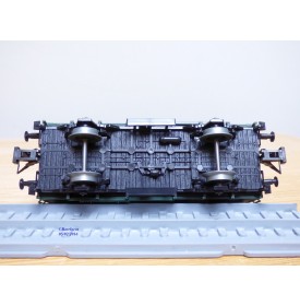RÖWA 2304 wagon plat chargé de 2 conteneurs LESAGE  DB BO 