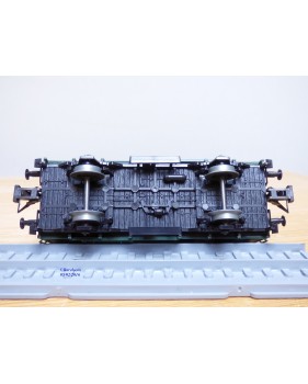 RÖWA 2304 wagon plat chargé de 2 conteneurs LESAGE  DB BO 