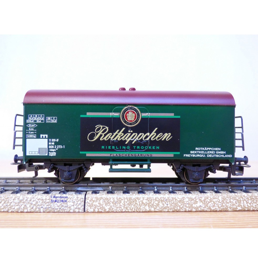 Märklin 48944 wagons plats type Bt 10 conteneurs à bière Königsbacher DB BO