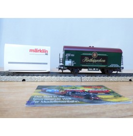 Märklin 48944 wagons plats type Bt 10 conteneurs à bière Königsbacher DB BO