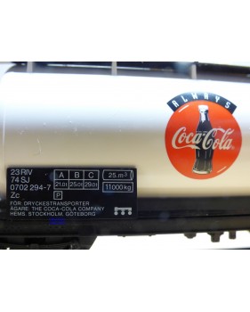 Märklin  95002 / 4440,  wagon citerne  COCA COLA     SJ  neuf   BO