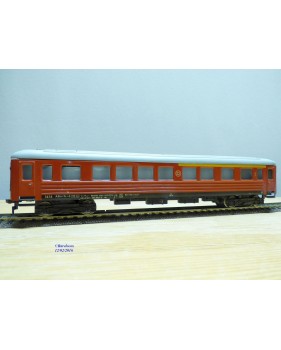 FLEISCHMANN 1414-2, voiture mixte 1/2 Kl.  SJ  
