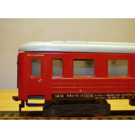FLEISCHMANN 1414-2, voiture mixte 1/2 Kl.  SJ  