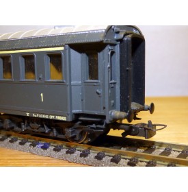 RIVAROSSI V ABZ voiture grandes lignes mixte 1/2 ème Cl. type ABz FS 