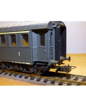 RIVAROSSI V ABZ voiture grandes lignes mixte 1/2 ème Cl. type ABz FS 