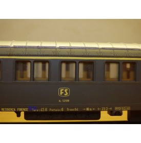 RIVAROSSI  Tren Hobby 12535, kit monté d' une voiture à compartiments 1 Kl. type Az 52108 FS 