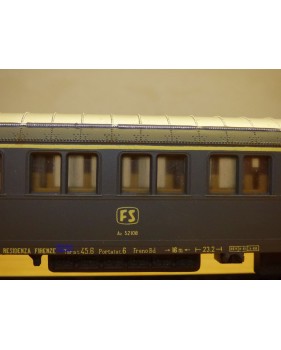 RIVAROSSI V ABZ voiture grandes lignes mixte 1/2 ème Cl. type ABz FS 