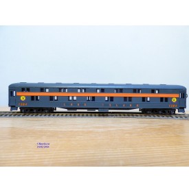 RIVAROSSI  6602,  voiture lits à 2 étages  ( heavyweight duplex roomette ) N°: 1304  Long Island  Railroad   BO
