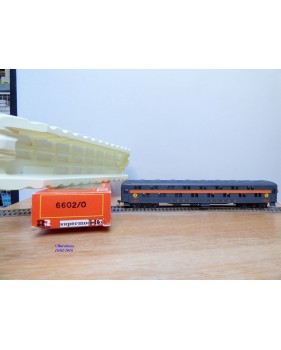RIVAROSSI  6602,  voiture lits à 2 étages  ( heavyweight duplex roomette ) N°: 1304  Long Island  Railroad   BO