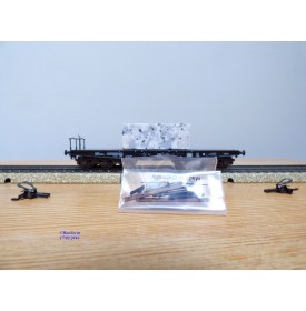 Märklin  48663,  wagon plat  type Sammp 705 Köln  chargé d'un bloc de granit véritable  DB   neuf    BO 