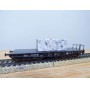 Märklin  48663,  wagon plat  type Sammp 705 Köln  chargé d'un bloc de granit véritable  DB   neuf    BO 