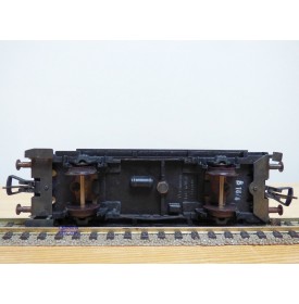 FLEISCHMANN 1483,  wagon plat à plmate forme pivotante ( Drehschemelwagen ) à guérite  DB  BO