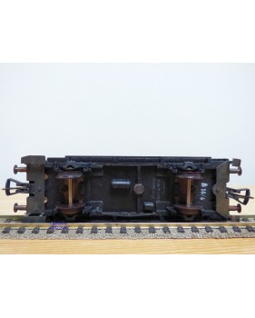 FLEISCHMANN 1483,  wagon plat à plmate forme pivotante ( Drehschemelwagen ) à guérite  DB  BO
