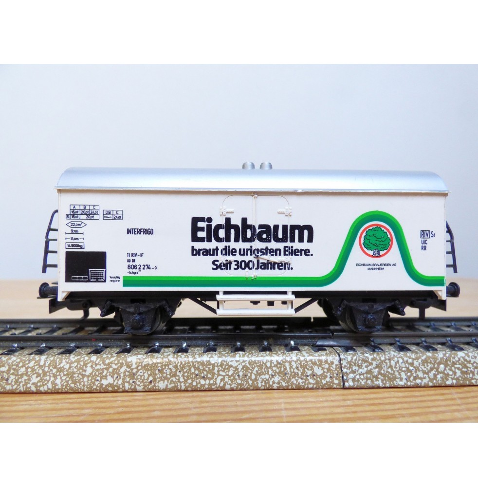 Märklin 48944 wagons plats type Bt 10 conteneurs à bière Königsbacher DB BO