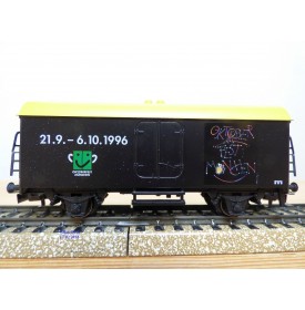 Märklin  96720 / 4415.040,  wagon couvert réfrigérant  Ichqrs 377  OKTOBERFEST München  Franz Carl Weber   DB  Neuf   BO
