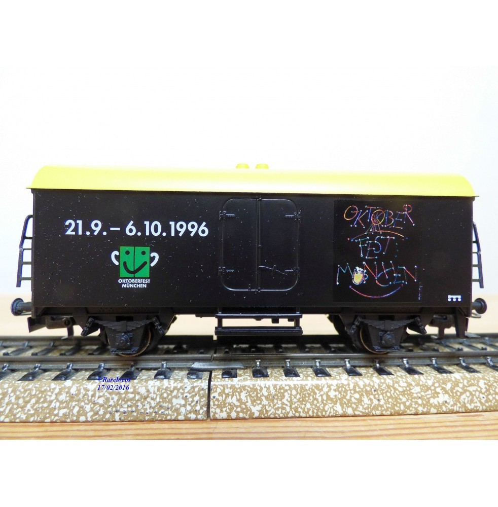 Märklin 48944 wagons plats type Bt 10 conteneurs à bière Königsbacher DB BO