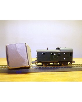 ROKAL G 255, fourgon marchandises à guérite    DB   BO