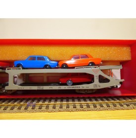 RIVAROSSI Tren Hobby 12059, wagon porte autos Type Pay Sitfa FS BO