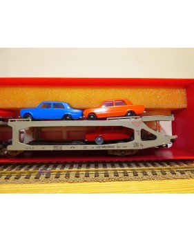 RIVAROSSI Tren Hobby 12059, wagon porte autos Type Pay Sitfa FS BO