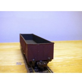 VB  653, wagon tombereau à bogies  brun  type Tyw   SNCF   neuf  BO