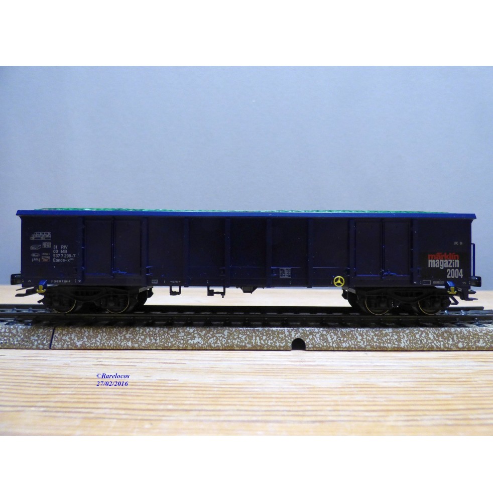 Märklin  48504 / 2004701,  wagon tombereau  type Eanos-x 055  DB  neuf  BO