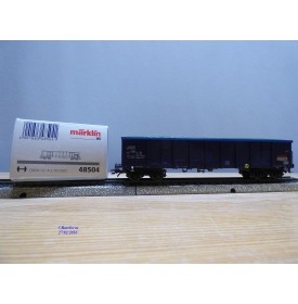 Märklin  48504 / 2004701,  wagon tombereau  type Eanos-x 055  DB  neuf  BO