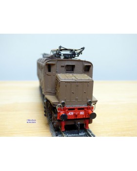 Rivarossi "véro" 1445, motrice 2 Bo Bo 2  E 428  1 ère  série N°: E428 013   FS   BO