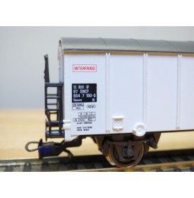 RIVAROSSI véro 2444,  wagon réfrigérant   type  Ibpes   STEF  SNCF   neuf   BO