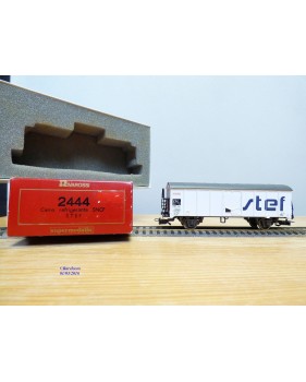 RIVAROSSI véro 2444,  wagon réfrigérant   type  Ibpes   STEF  SNCF   neuf   BO