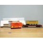 RIVAROSSI  véro 2033,  wagon plat   type  Poz 1920  et semi remorque GONDRAND  FS  neuf    BO