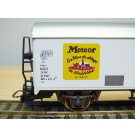 RIVAROSSI véro 2122,  wagon réfrigérant   type  Ihs   Bière Météor et Ackerland   SNCF   neuf   BO