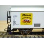 RIVAROSSI véro 2122,  wagon réfrigérant   type  Ihs   Bière Météor et Ackerland   SNCF   neuf   BO