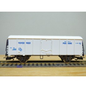 RIVAROSSI véro 2440,  wagon réfrigérant   type  Ibdes  Poissons  et Visvervoer    SNCB   neuf   BO