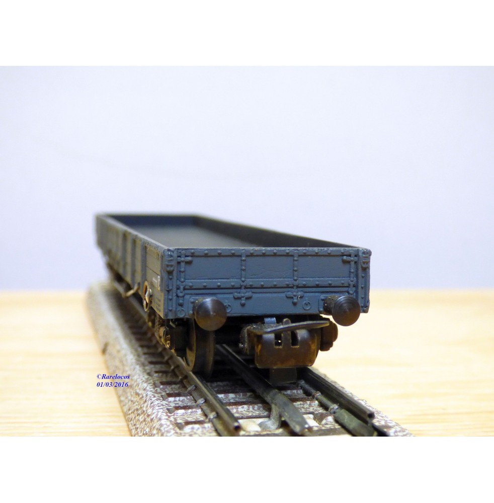 Vb Ho Wagon Plat a Bogies Charge D'Une Fusee Serie Maquette En Bo