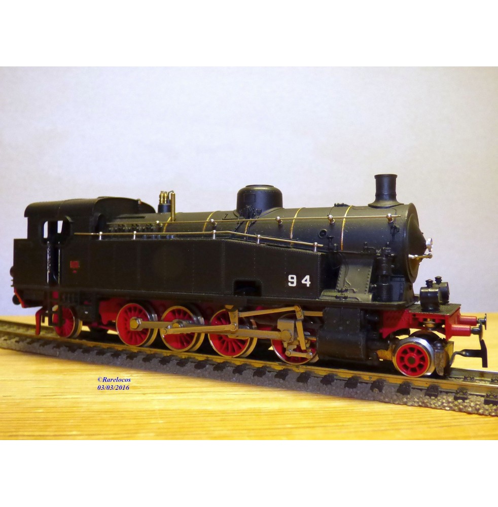 Rivarossi  ( Tren Hobby ) véro 11114,  locotender 141T   série 940   N°: 940 104  FS    BO