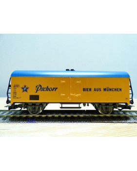 RIVAROSSI véro 2120,  wagon réfrigérant   type  Ihs   PSCHORR Bier aus München    DB    neuf   BO