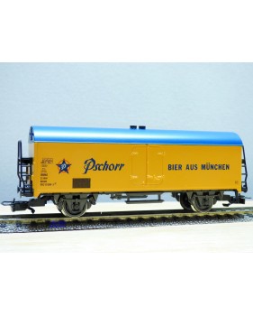 RIVAROSSI véro 2120,  wagon réfrigérant   type  Ihs   PSCHORR Bier aus München    DB    neuf   BO