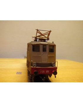 Rivarossi "véro" Tren Hobby 11441, motrice Bo Bo   E 424   N°: E424  079   FS    BO
