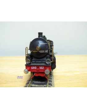 Rivarossi  véro Tren Hobby 11123,  loco Prairie 131   série 680     N°: 680 102  FS   BO