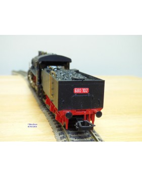 Rivarossi  véro Tren Hobby 11123,  loco Prairie 131   série 680     N°: 680 102  FS   BO