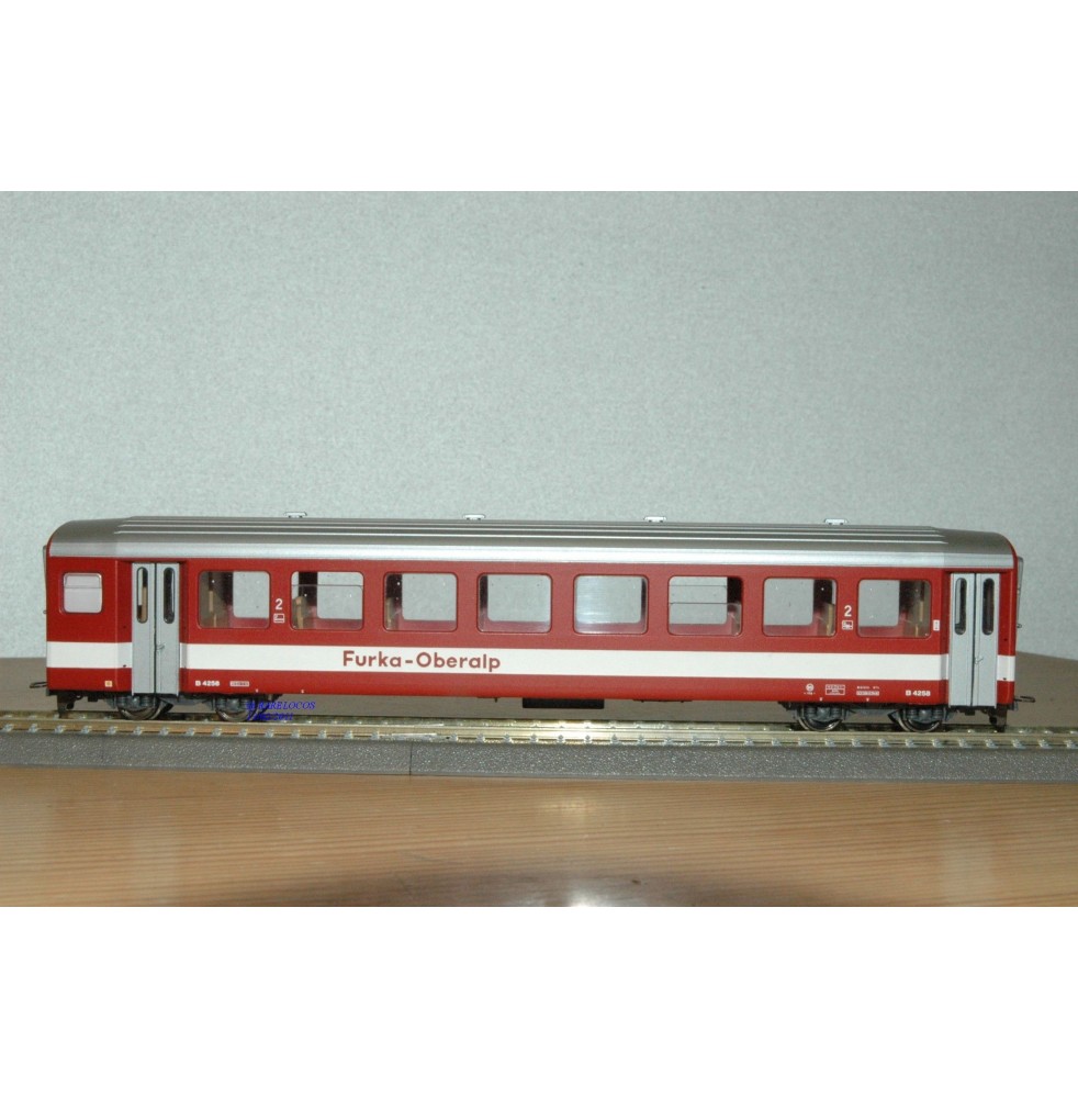 BEMO 3267 228 voiture grandes lignes 2 Kl. B 4258  FO BO