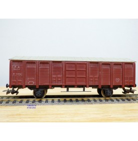 RIVAROSSI véro CF,  wagon couvert long à 2 essieux   type F 1946   FS   