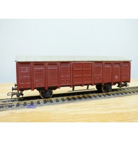 RIVAROSSI véro CF,  wagon couvert long à 2 essieux   type F 1946   FS   