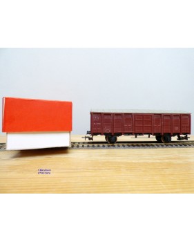 RIVAROSSI véro CF,  wagon couvert long à 2 essieux   type F 1946   FS   