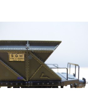 HORNBY acHO 729, wagon trémie houillier  à bogies   SGW  SNCF  BO
