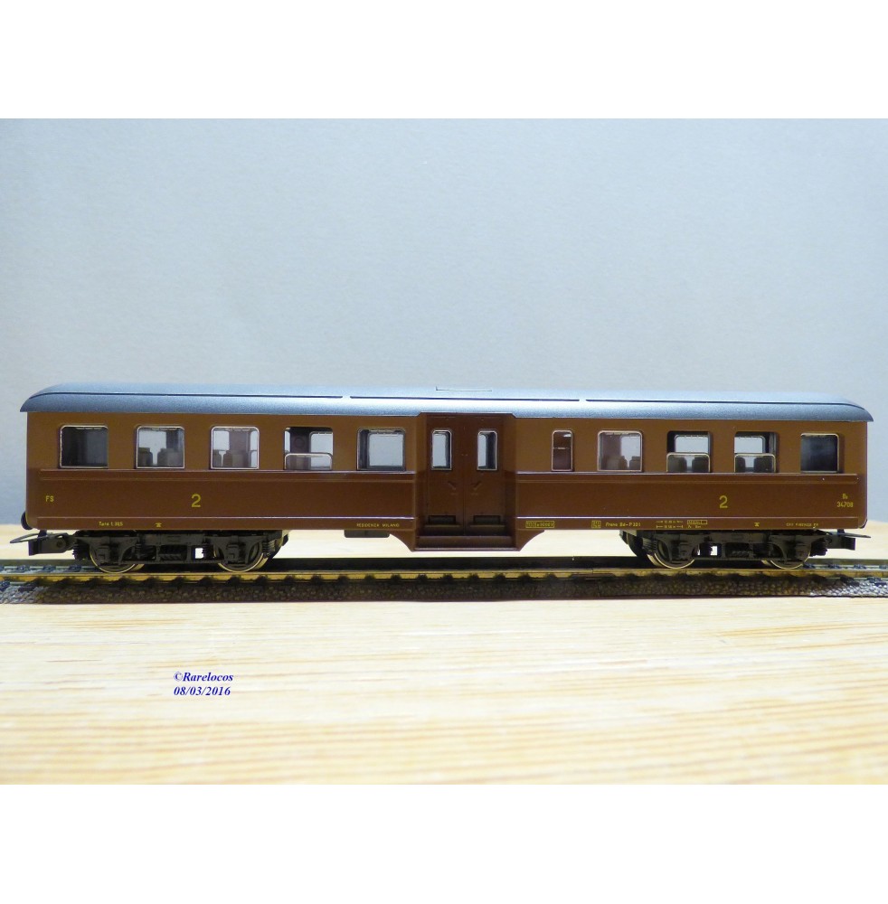 RIVAROSSI V ABZ voiture grandes lignes mixte 1/2 ème Cl. type ABz FS 