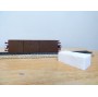 Märklin 48662,  wagon plat pour charges lourdes type Salmmp chargé d' un bloc de marbre  véritable  FS   neuf    BO 