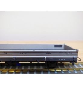 BEMO 2267 101, wagon plat long type K-w  N° 7501  RhB  neuf  BO