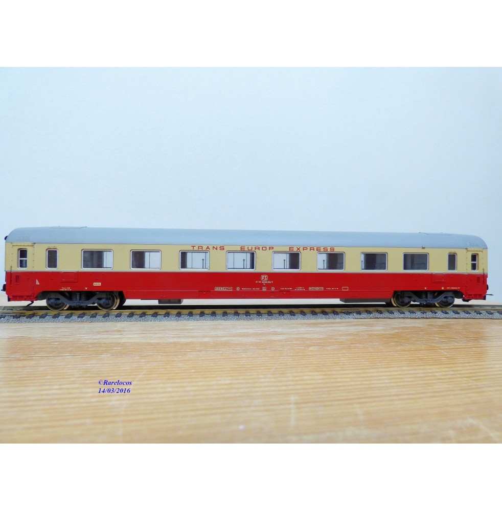 RIVAROSSI V ABZ voiture grandes lignes mixte 1/2 ème Cl. type ABz FS 